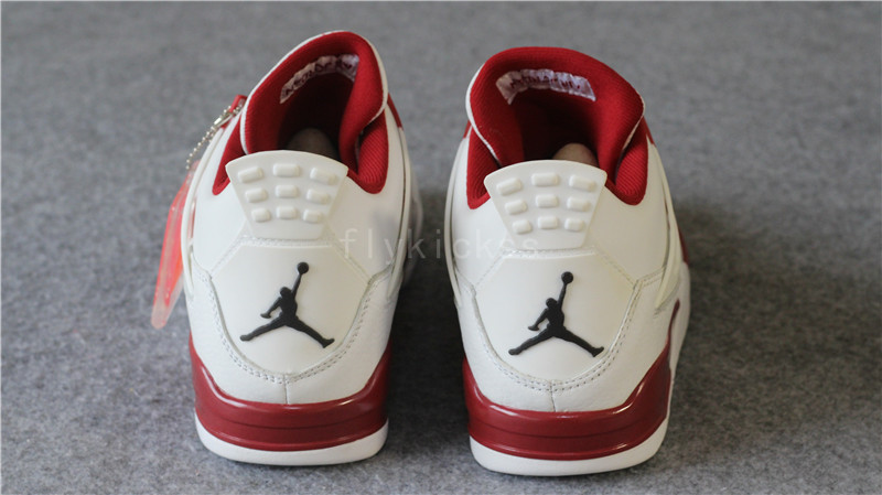 Air Jordan 4 Retro Low Alternate 89 White Red